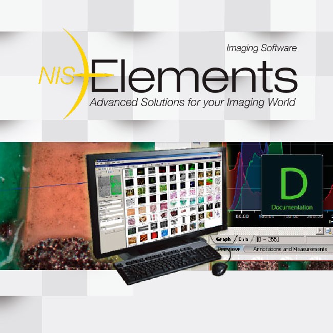 Nikon NIS elements 影像擷取分析軟體 - 【觀察顯微鏡】